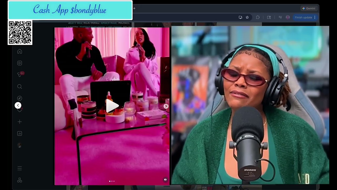 Martell Holt on Stormi and LaLa Live Clip