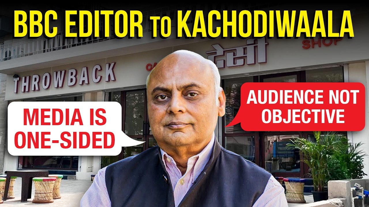 From BBC correspondent to selling Kachoris in Jaipur — By choice
