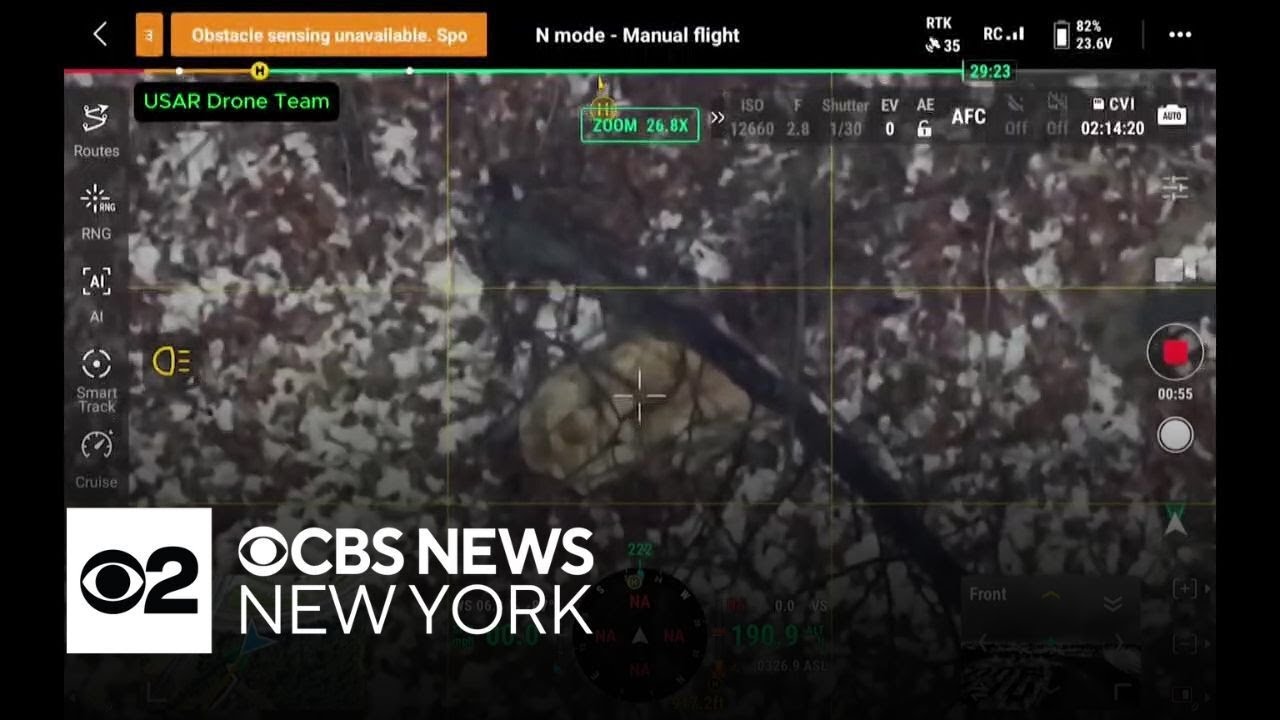 Specialized drone helps locate dog that got loose along the New Jersey Turnpike