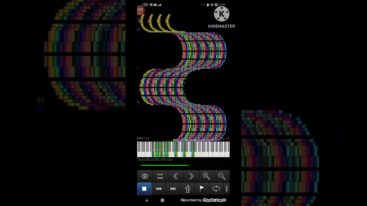 BLACK MIDI Tetris Blocks Arts v10