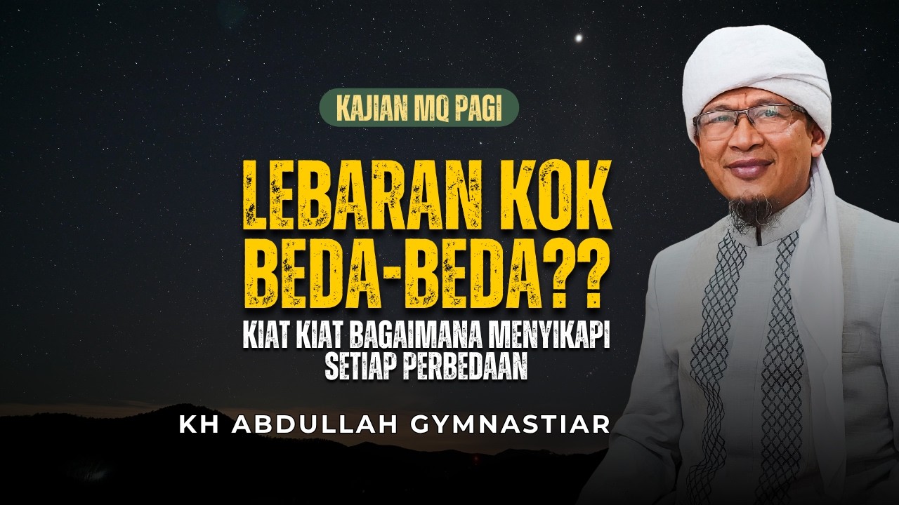 Aa Gym | Menyikapi Perbedaan Pendapat -  Kajian MQ Pagi dari BSD Tangerang 20/03/2026