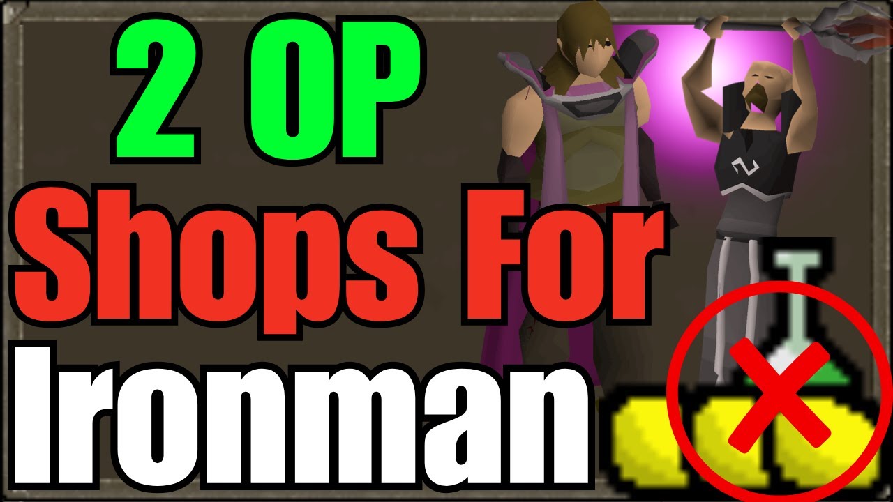 Руководство по магазину Ironman ShopScape (Больше никаких покупок!) (Быстрое золото)