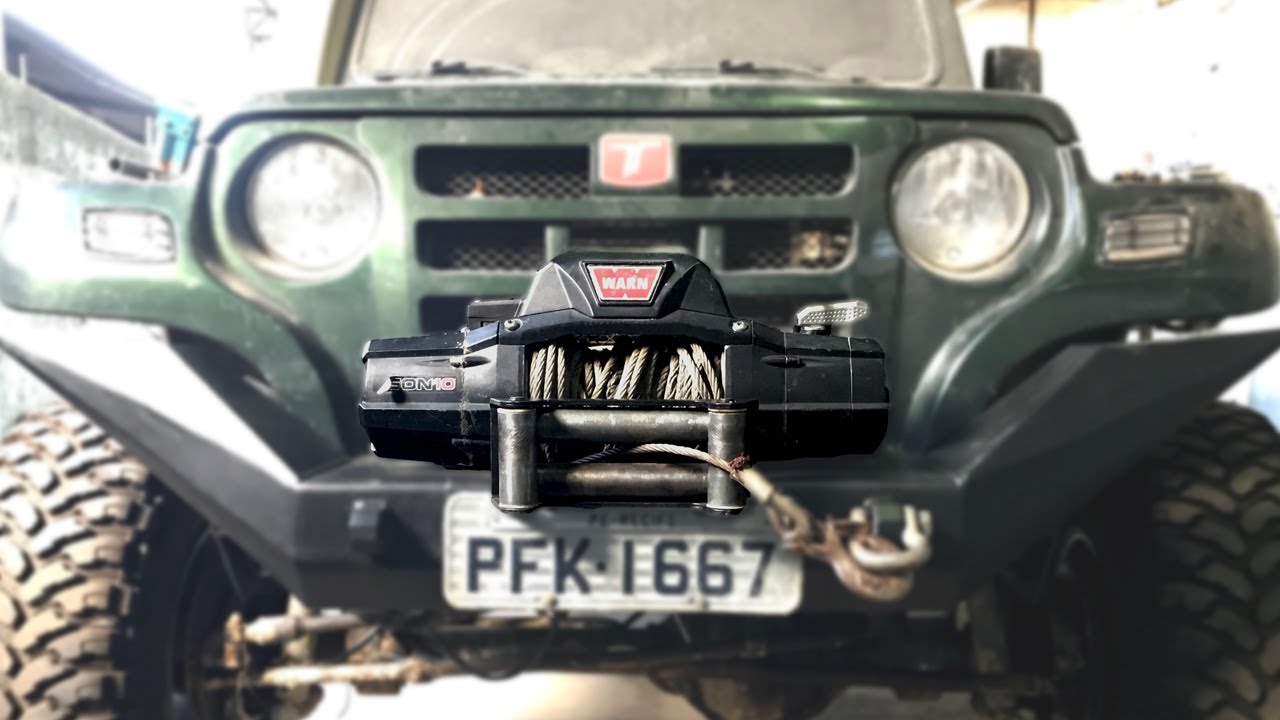 Revisão Guincho Warn - SWH 🌎