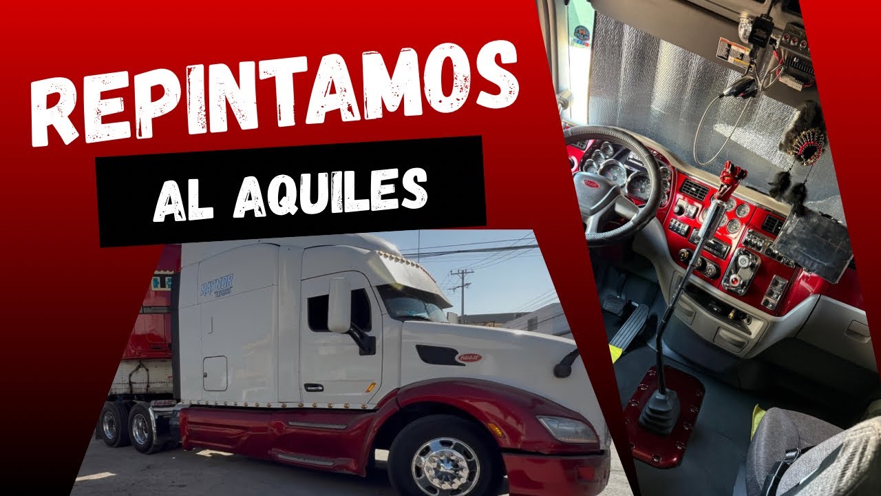 Modificaciones al AQUILES por DENTRO Y FUERA, un PETERBILT 579