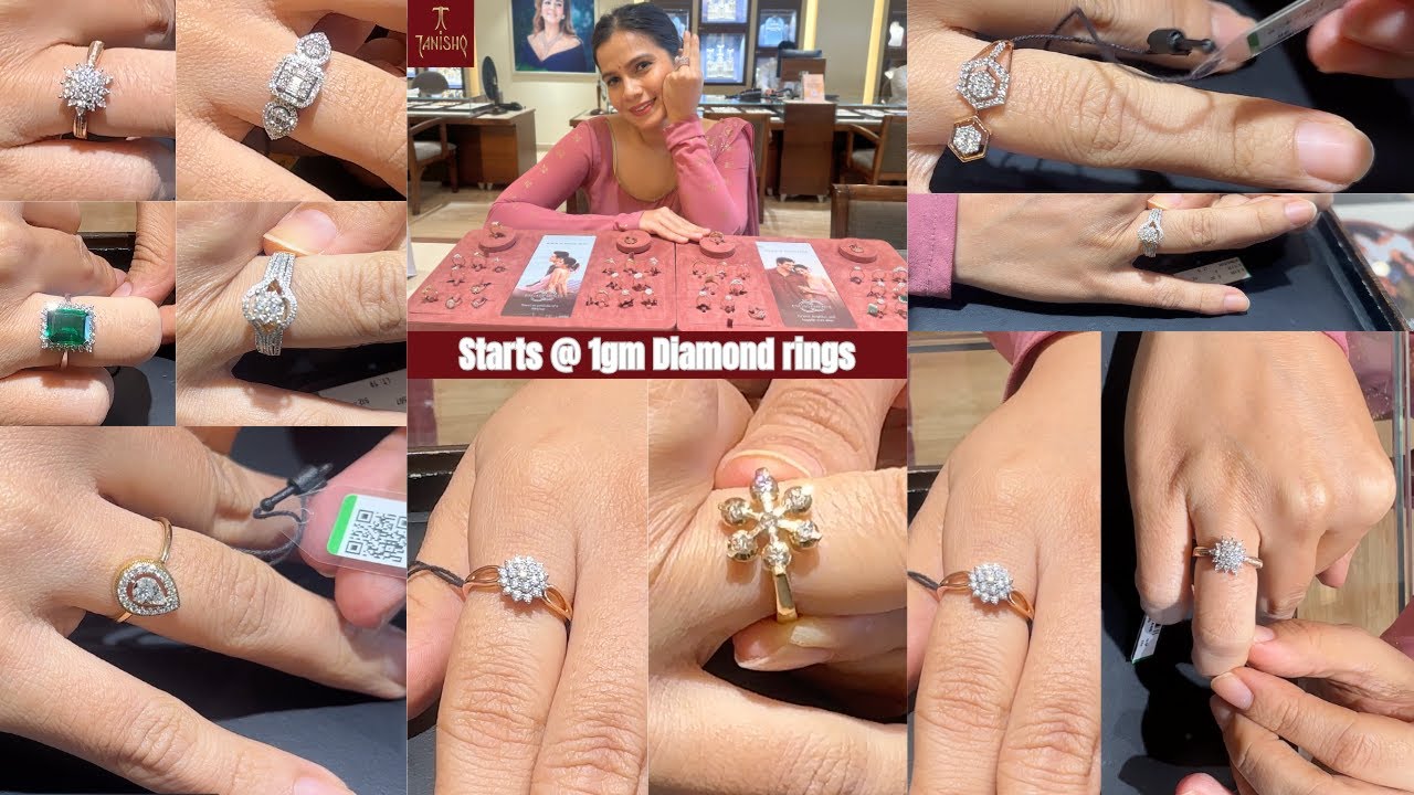 Tanishq Diamond Rings starting @Rs 37000 Look like Engagement Ring 💍 from Tanishq |😳Diamond Rings