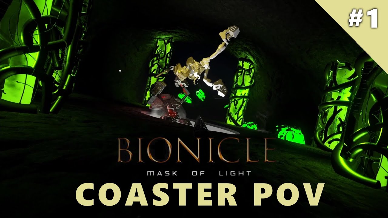 BIONICLE: MASK OF LIGHT THE RIDE - Planet Coaster Movie Recreation