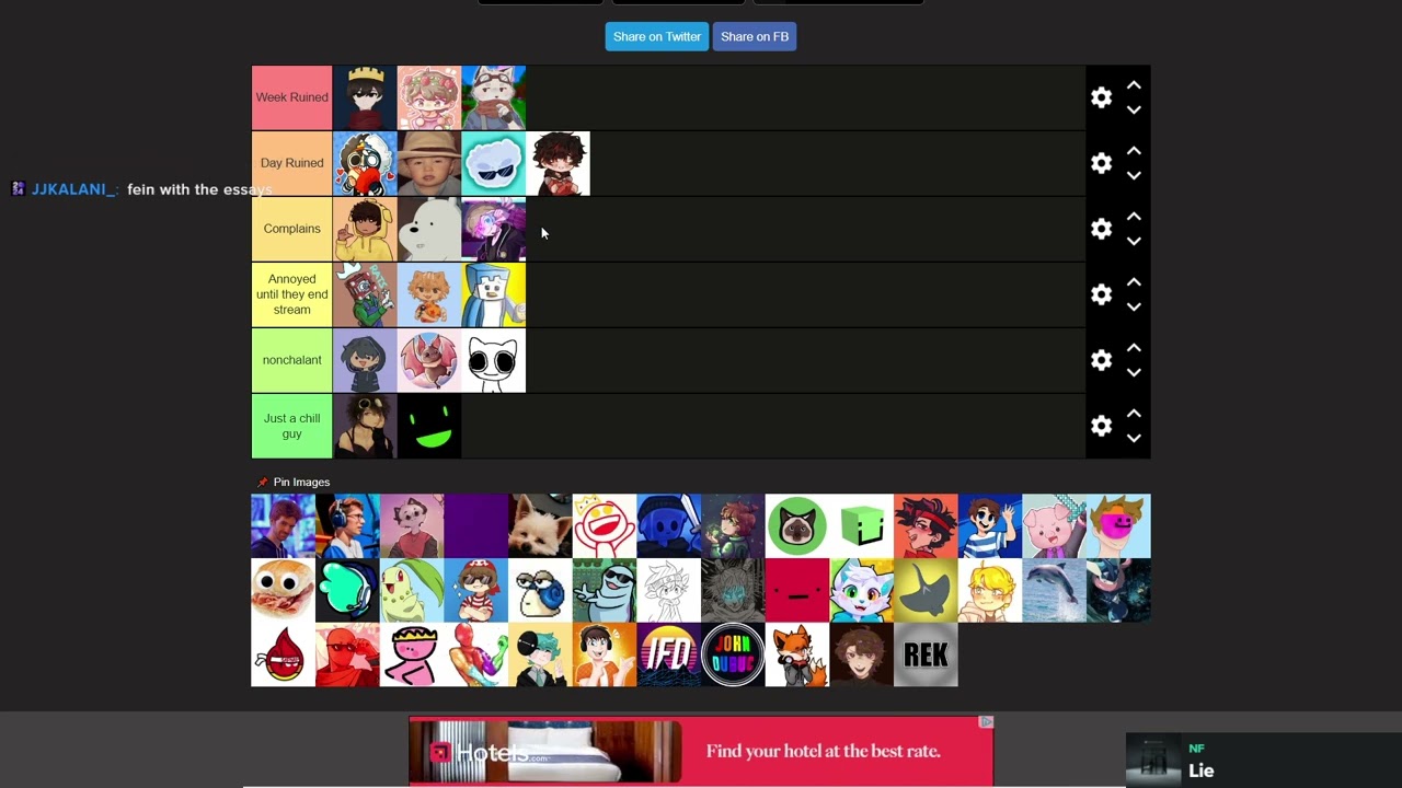 MInecraft Event Tier list W/ The Goats | FireBreathMan | 2025-01-04
