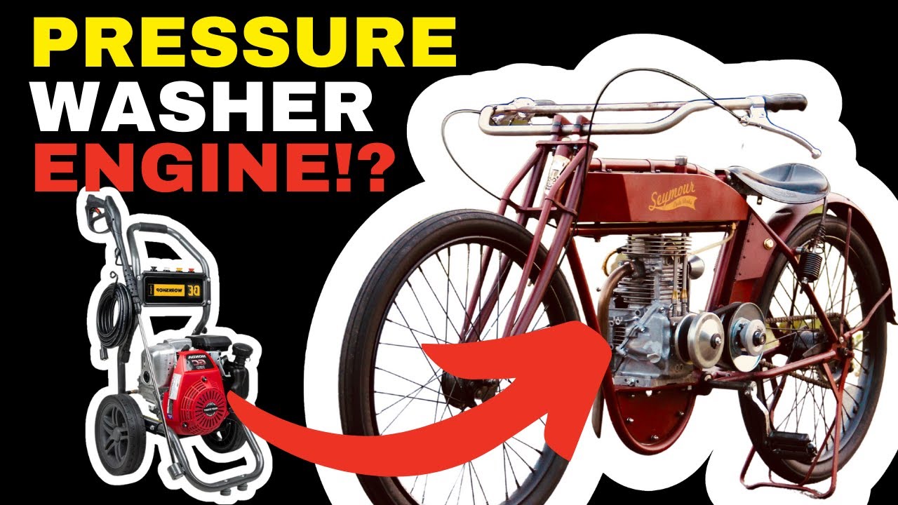 1920 Board Track Racer Tribute: Engine Start up and Ride [Surprisingly Simple]
