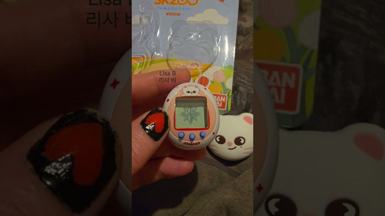 Jiniret Tamagotchi! Tutorial: 1st time (set up)❣️🥰🤍🩷🤍🩷