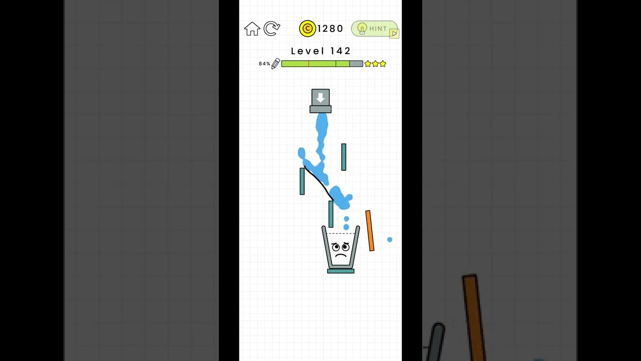 Happy Glass Level 142 Walkthrough #shorts