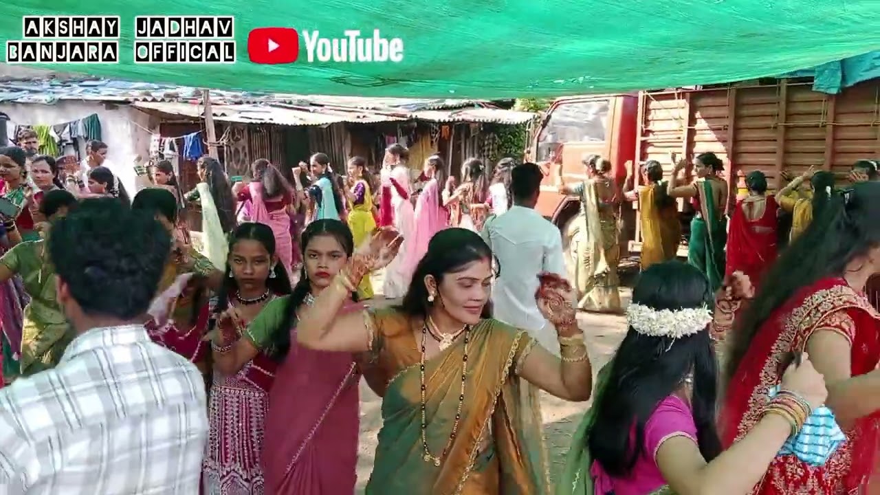 Diwali festival banjara dance mumbai dhaisar @akshayjadhavbanjara 