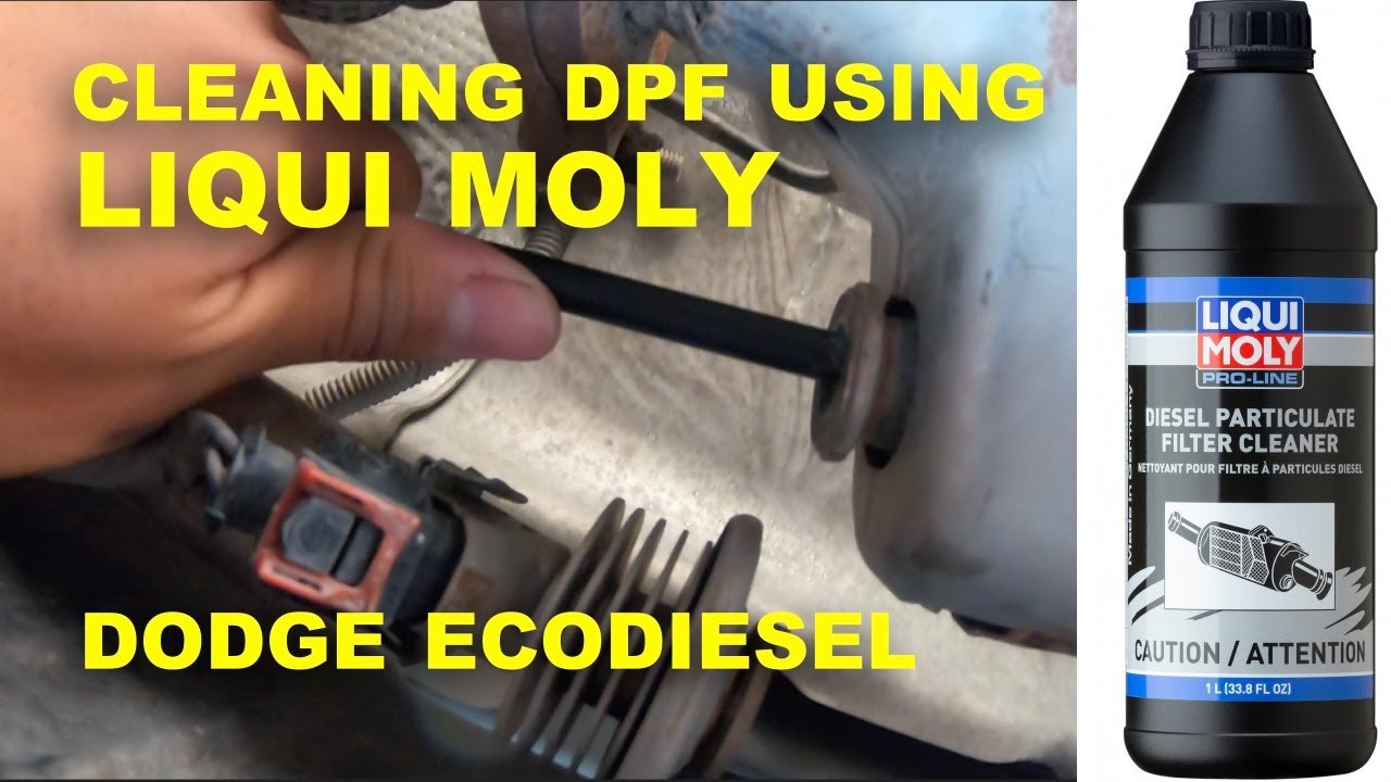 ОЧИСТКА ФИЛЬТРА DPF С ПОМОЩЬЮ LIQUI MOLY ДЛЯ ЭКОДИЗЕЛЯ
