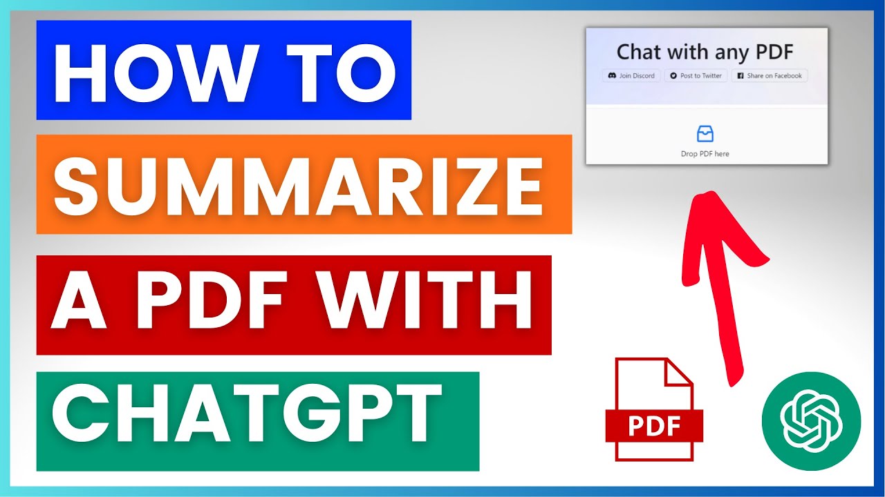 How To Summarize PDF With ChatGPT?