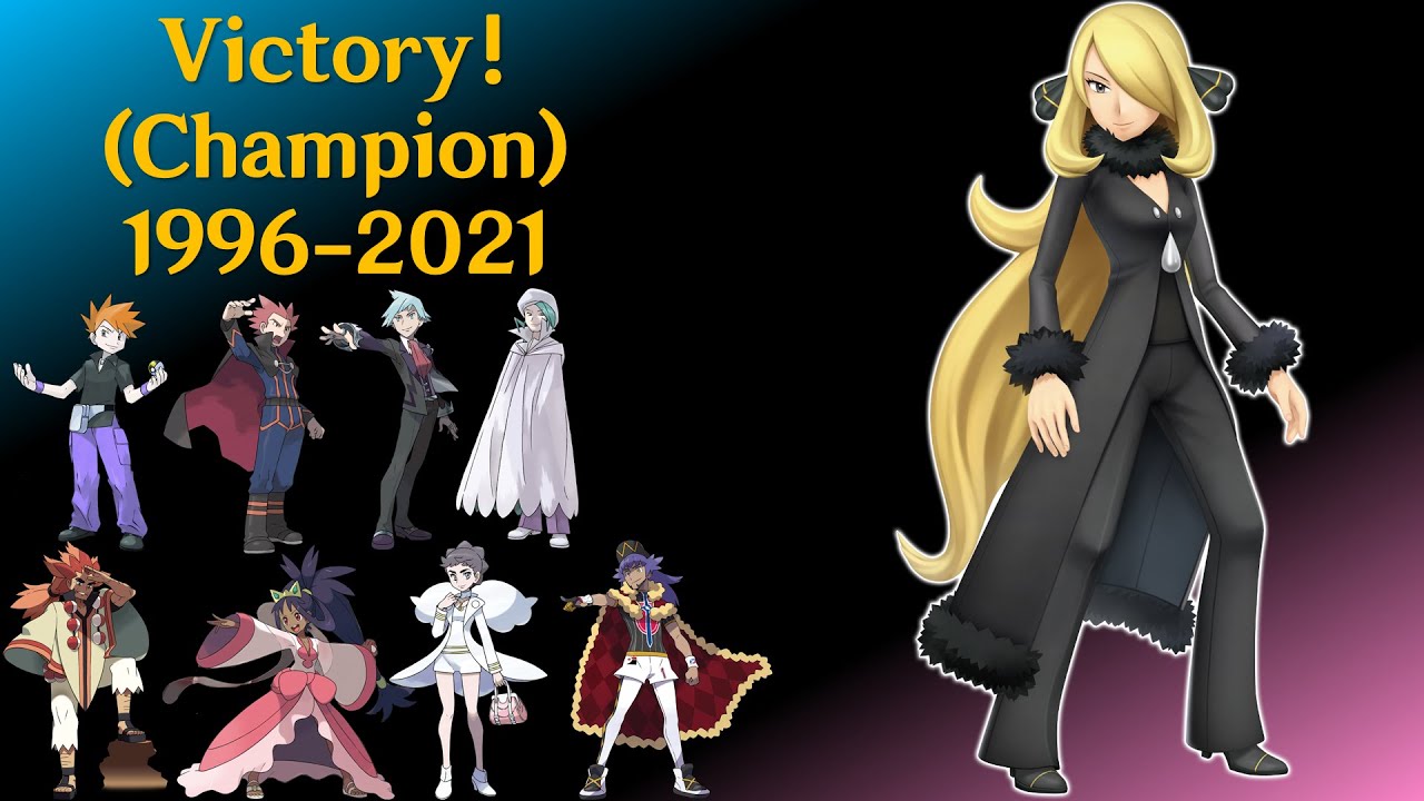 Evolution of Champion victory themes (1996-2021) up to Brilliant Diamond/Shining Pearl!