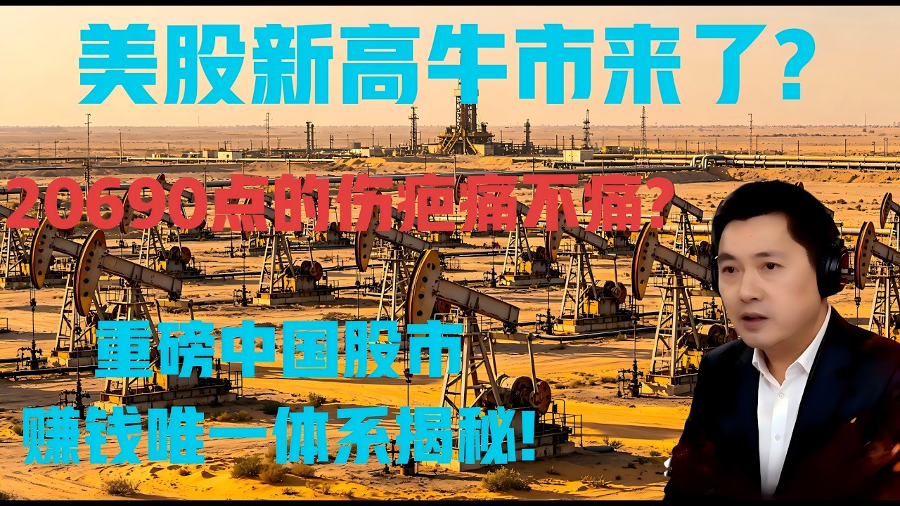 美股新高牛市来了？20690点的伤疤痛不痛？重磅中国股市赚钱唯一体系揭秘！(46期）