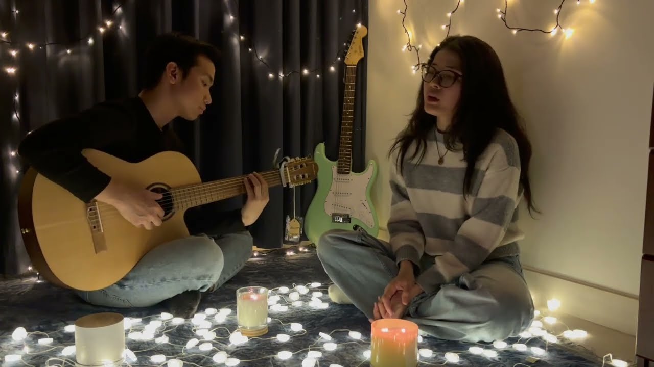 စက္ကူပန်း - Acoustic Version (unofficial music video) 