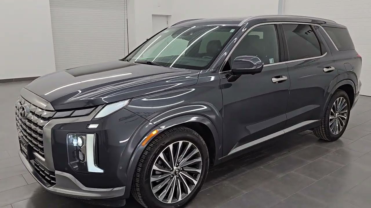 2024 HYUNDAI PALISADE CALLIGRAPHY STEEL GRAPHITE 4K ОБЗОР 16061Z