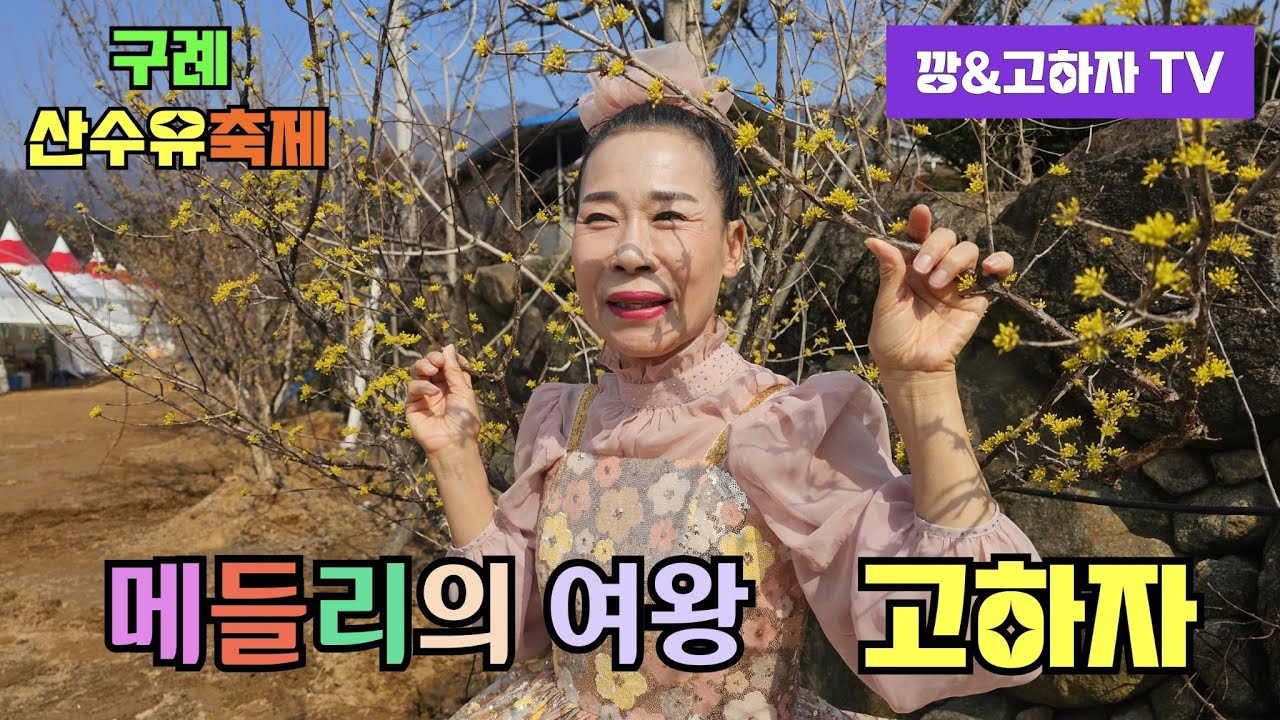 깡&고하자TV # 2026년 3월11일 수요일 # 구례 산수유꽃 축제 메들리의여왕 고하자님 실시간 방송