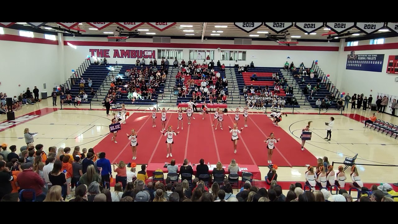 Briar Woods High School at Region 5D Cheer Competition 2022