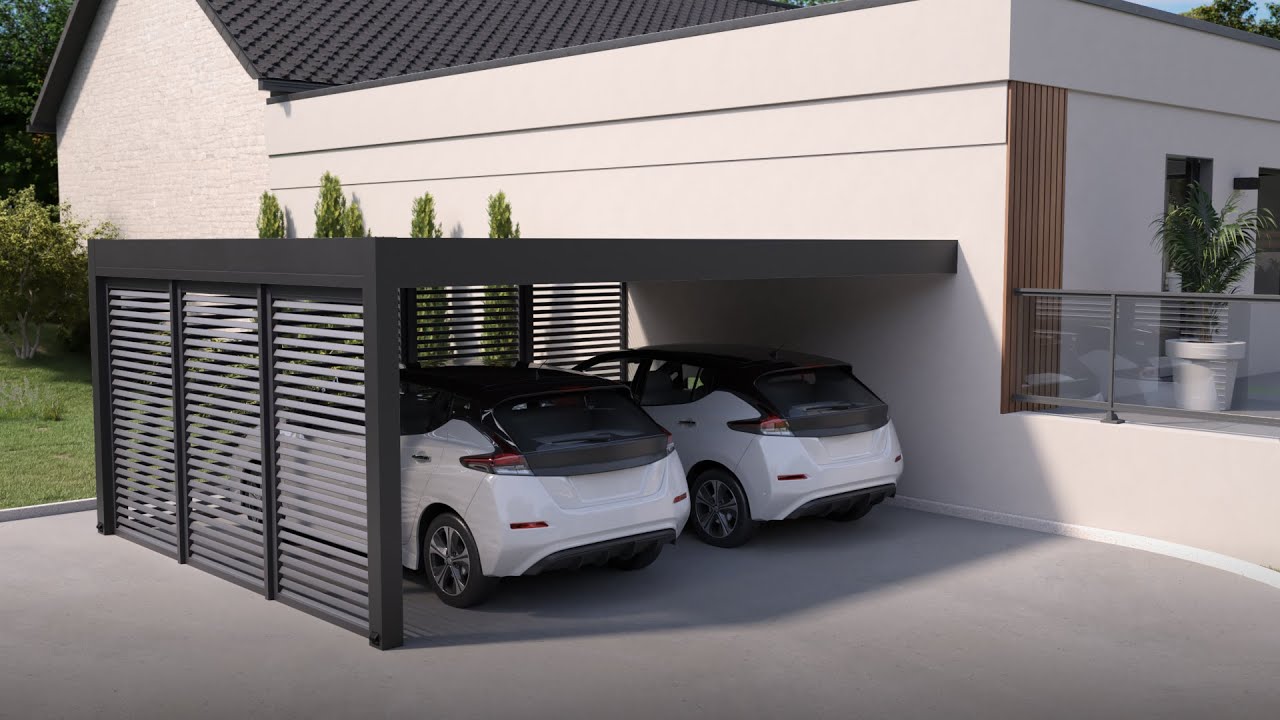 AluK : Découvrez PARKEO & LUCEO, la nouvelle offre carport et pergola d'AluK