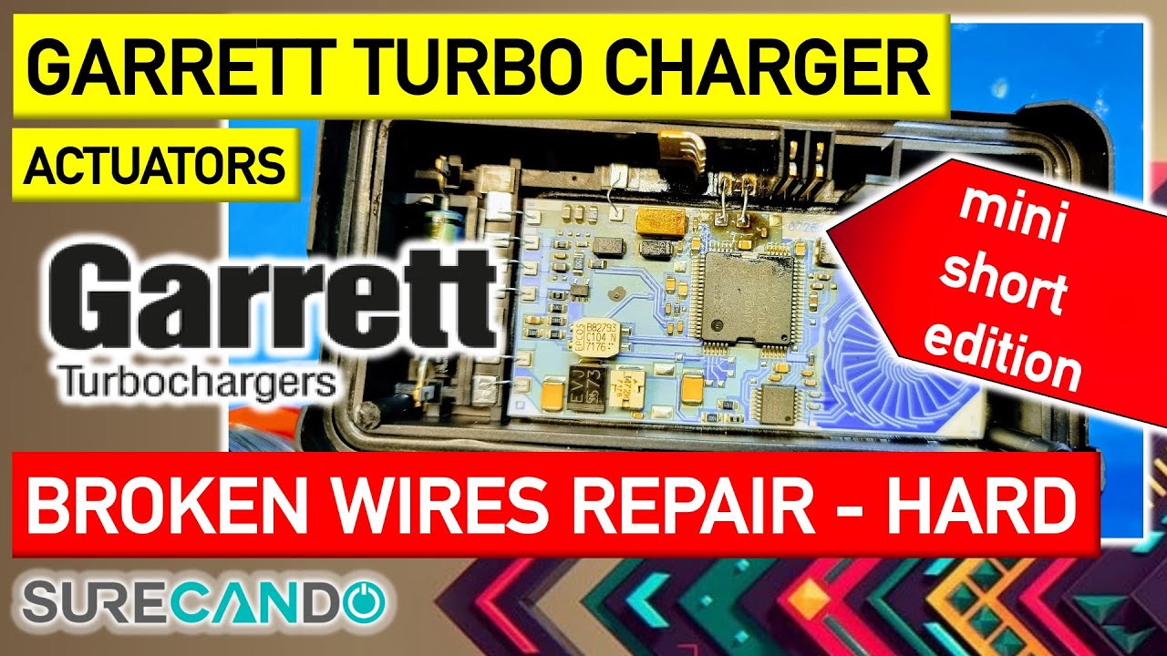 Garrett Hella Turbo actuator controller soldering broken wire, how hard can it be? Mini