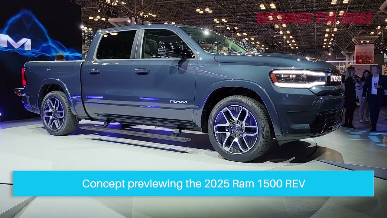 2025 Ram 1500 REV interior review and exterior walk-around