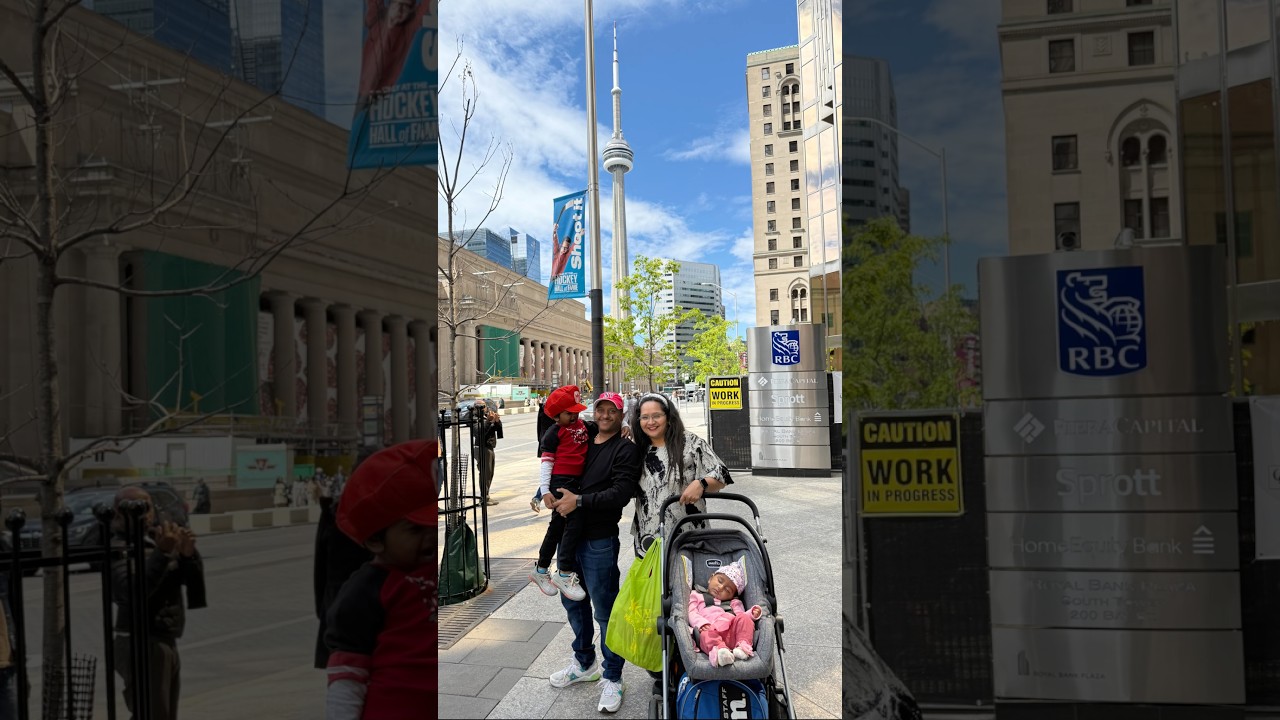 Aadhya’s First Toronto Trip | CN Tower & Central Island 🥰