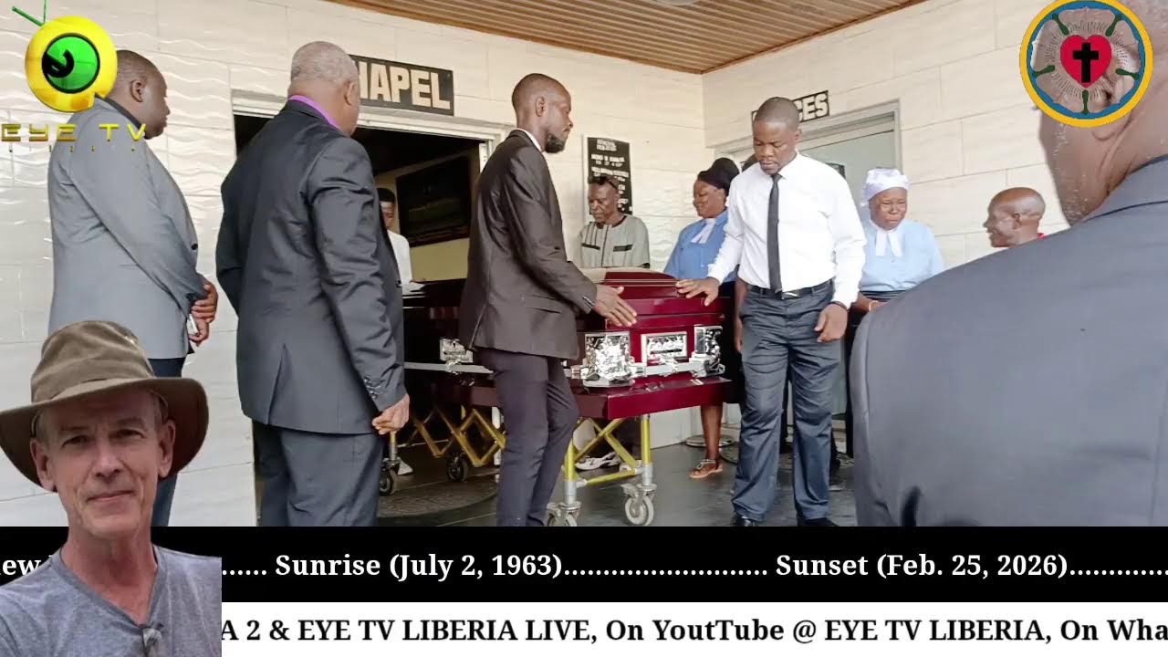 Removal ceremony of the late Rev. Brian Matthew Palmer. No copyright to songs within this broadcast.