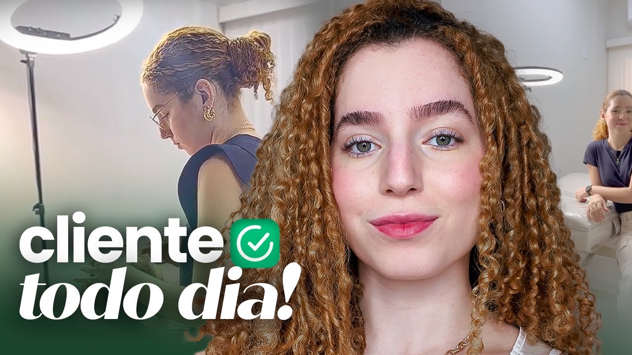 Como ATRAIR CLIENTES e LOTAR A AGENDA com DESIGN DE SOBRANCELHAS I Duda Santiago