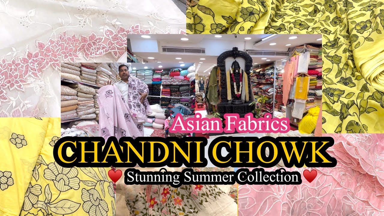 🥳🤗 Shopping चांदनी चौक की..Stunning  New Summer Collection💃🛍घर बैठे ऑर्डर करें💯🤩Chandni Chowk Delhi
