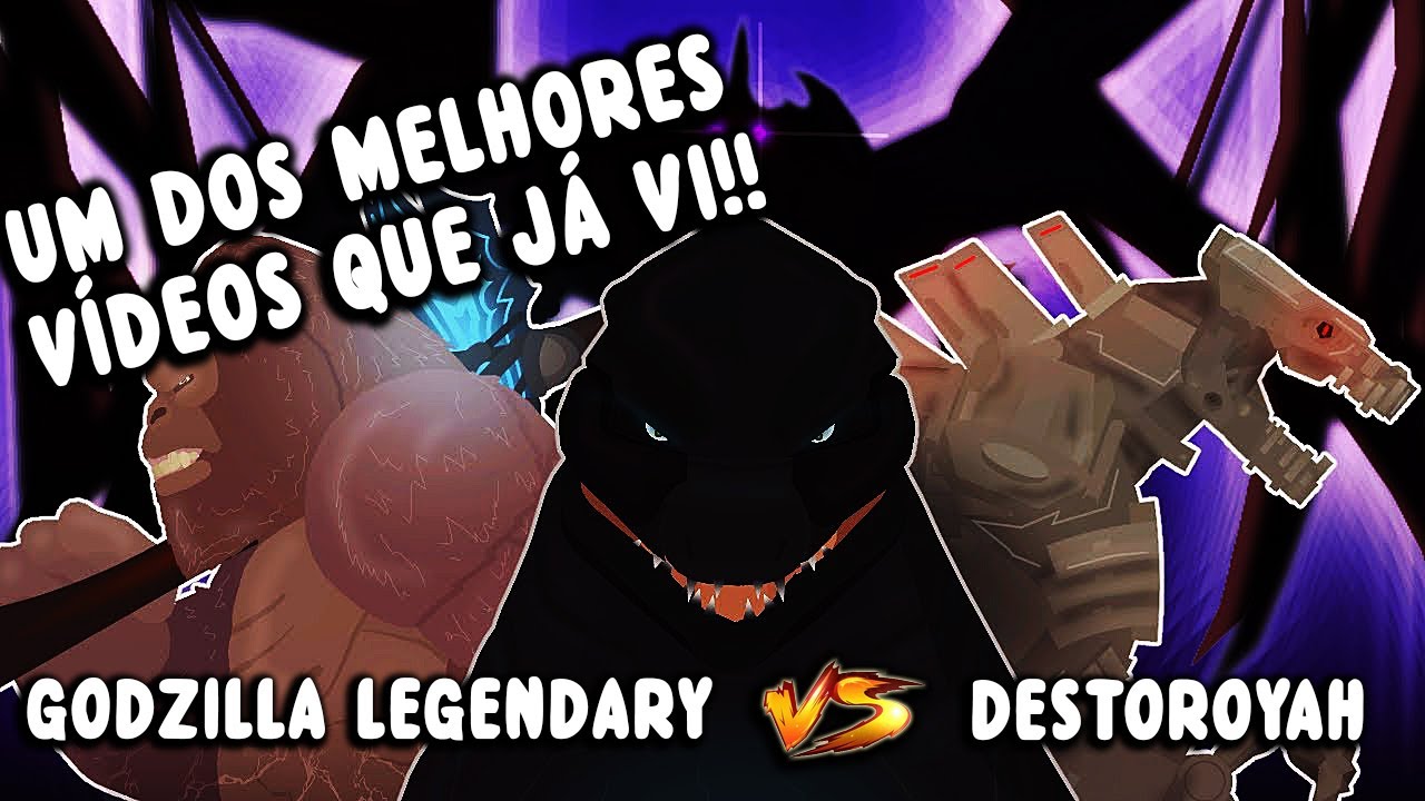 GODZILLA LEGENDARY VS DESTOROYAH ANIMATION | REACT DA MELHOR ANIMAÇÃO QUE JÁ VI ATÉ AGORA!!