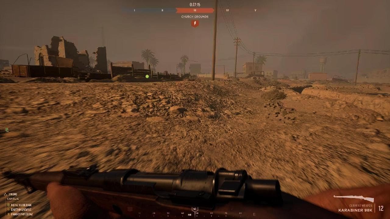 Hell Let Loose Tobruk (Dusk) German Offensive