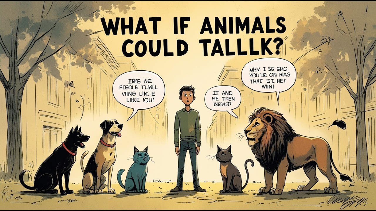 What If Animals Could Talk? 🐶🦜