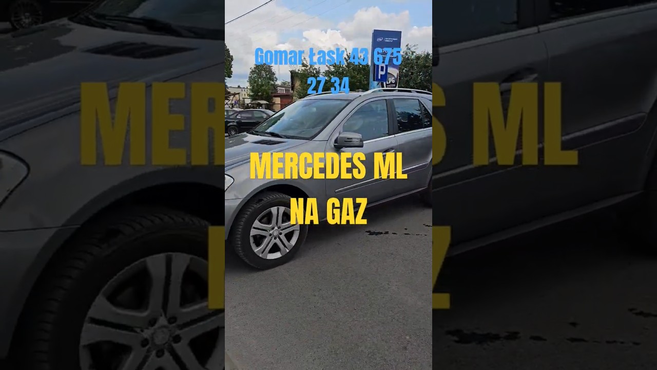 MERCEDES ML NA GAZ LPG! #1lpgsystem #ekonomia  #gomarmotoryzacja