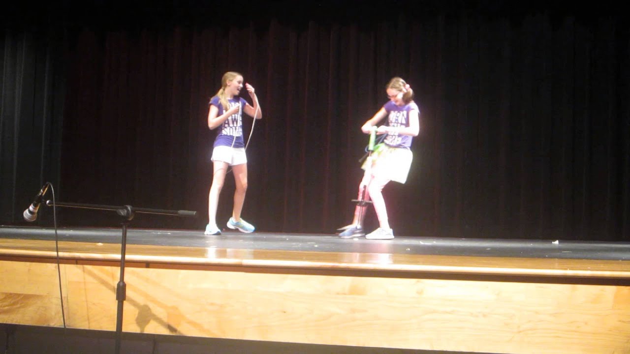Apex Middle School Talent Show-Sarah and Abby