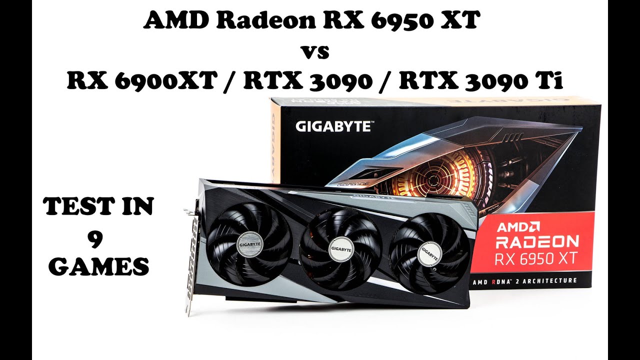 AMD Radeon RX 6950 XT vs RX 6900 XT vs RTX 3090 vs RTX 3090 Ti - test in 9 games (1440p/4K)