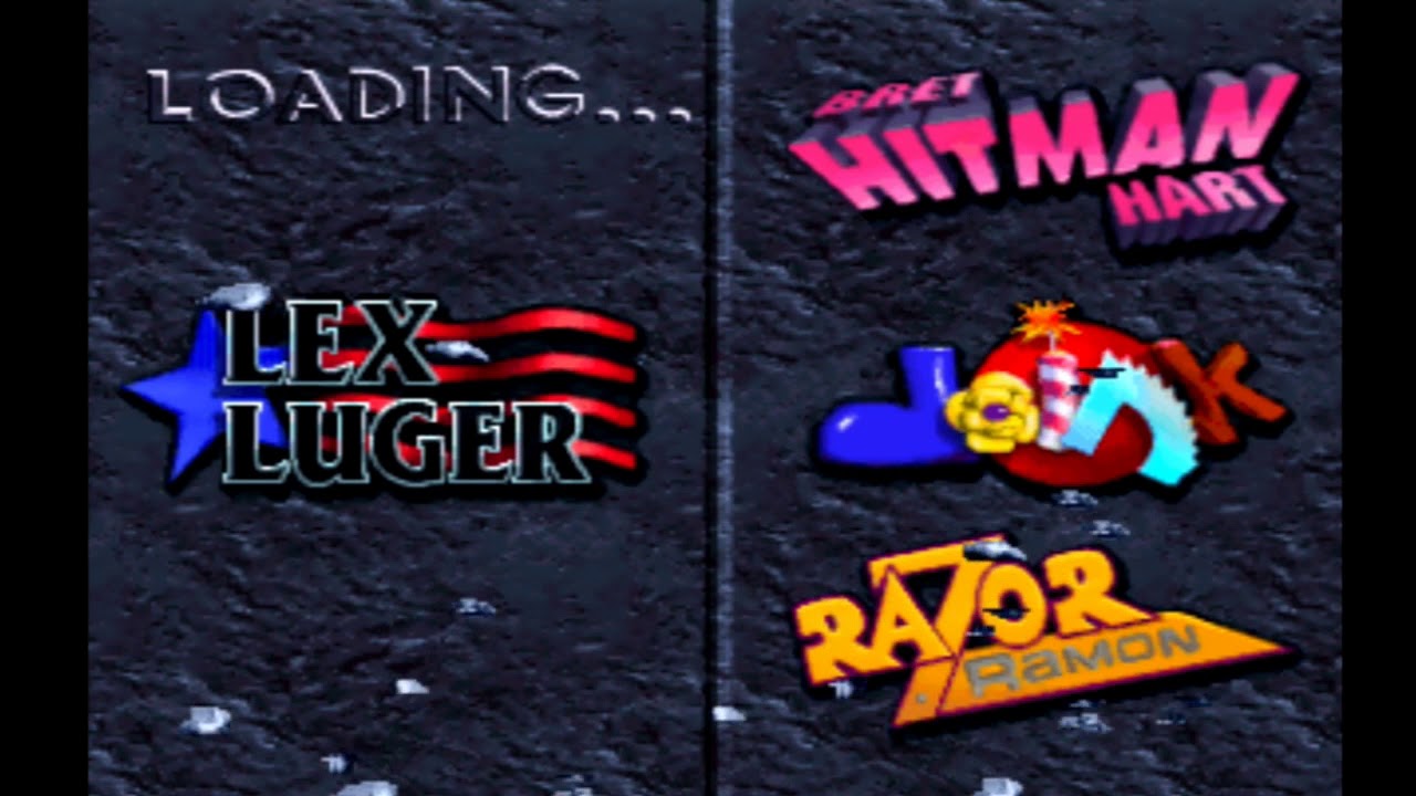 WWF Wrestlemania: The Arcade Game - Lex Luger WWF World Title