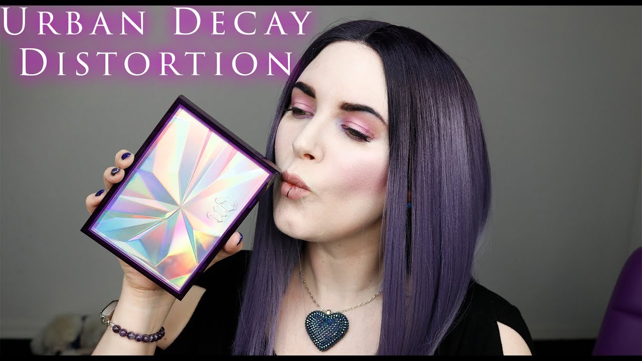 Urban Decay Distortion Palette First Impressions, Swatches, 3 Eyeshadow Looks Cruelty Free  | PHYRRA