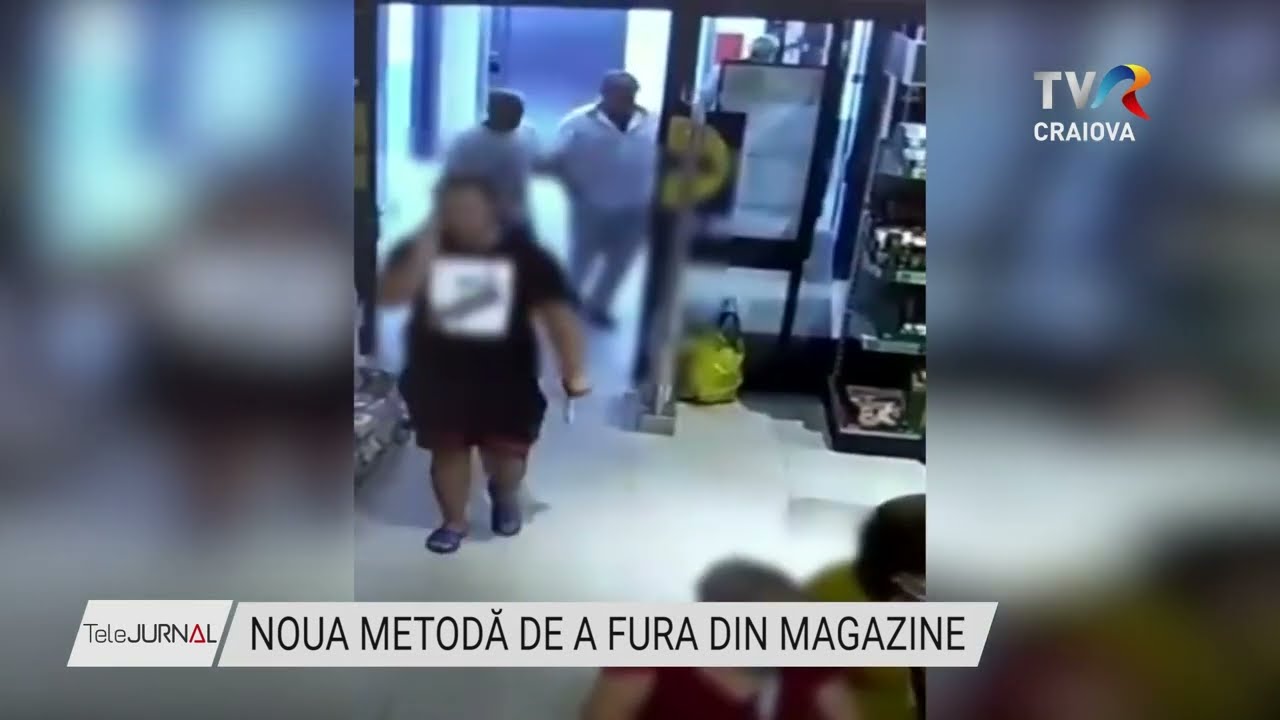 NOUA METODĂ DE A FURA DIN MAGAZINE