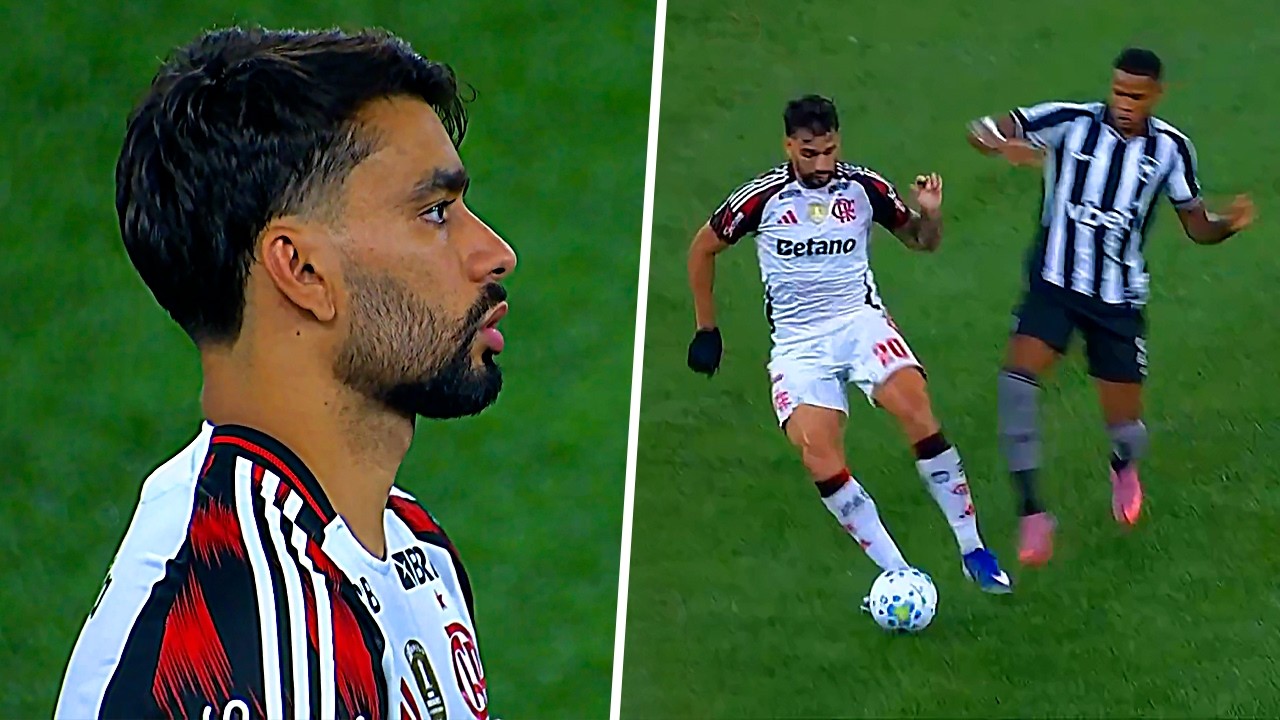 TODO O CONTROLE DE JOGO DE LUCAS PAQUETÁ CONTRA O BOTAFOGO  (14/03/2026)