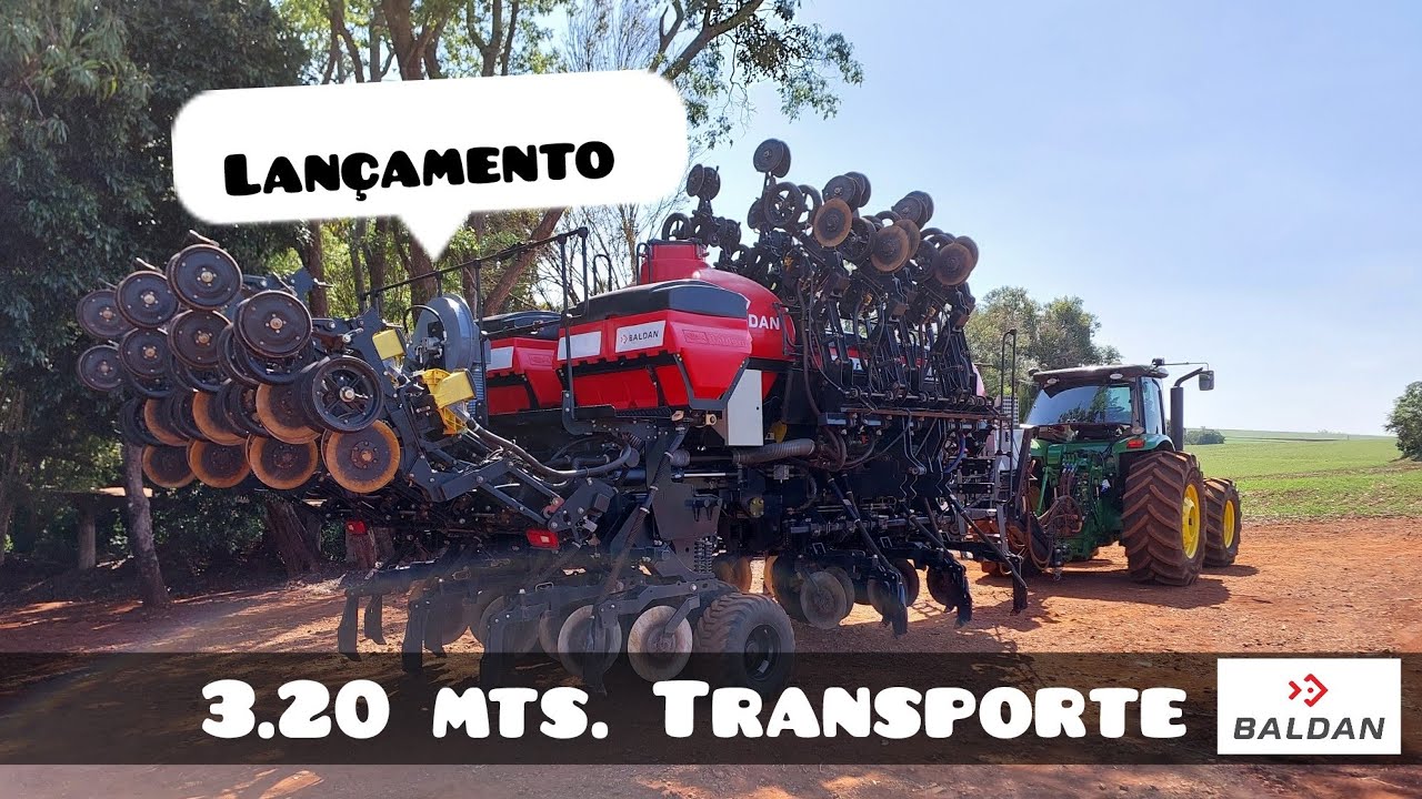 Plantadeira Baldan Agiflex Adubo/Semente.