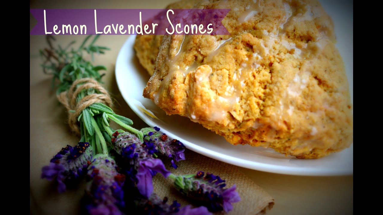 Lemon Lavender Scones