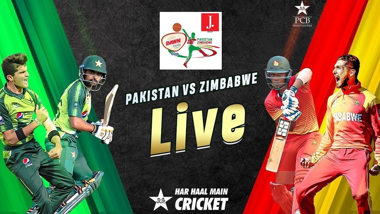 LIVE - Pakistan vs Zimbabwe | 1st T20I 2020 | PCB