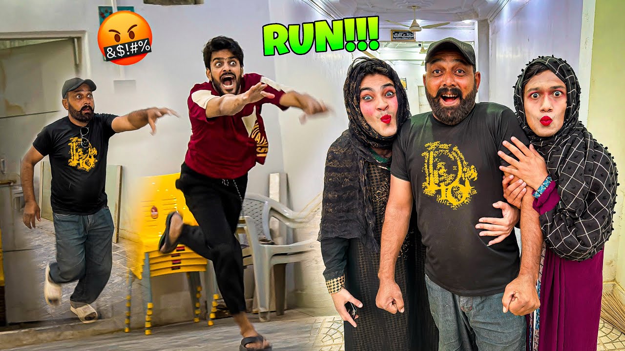 MISHKAT GUNDE SE BHAAG GAYA🤬 | MUNNE KO LARKI BNA DIA 😂 | MISHKAT KHAN 