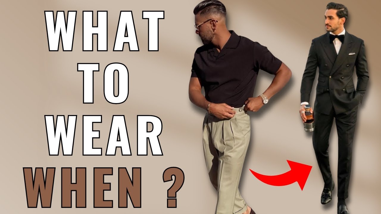 From Casual to Formal – MASTERING Every Dress Code Like a BOSS