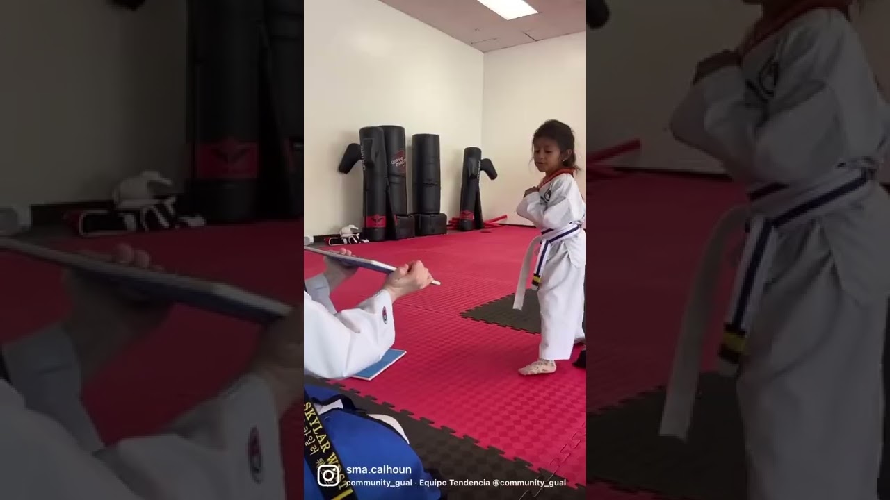 Nothing builds confidence like breaking boards on the first try 🥷