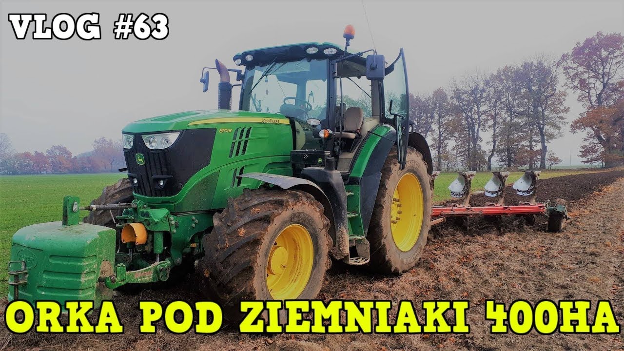 Orka Pod Ziemniaki 400ha ☆ [Vlog #63] z Piotrem ☆ Nowe Gospodarstwo