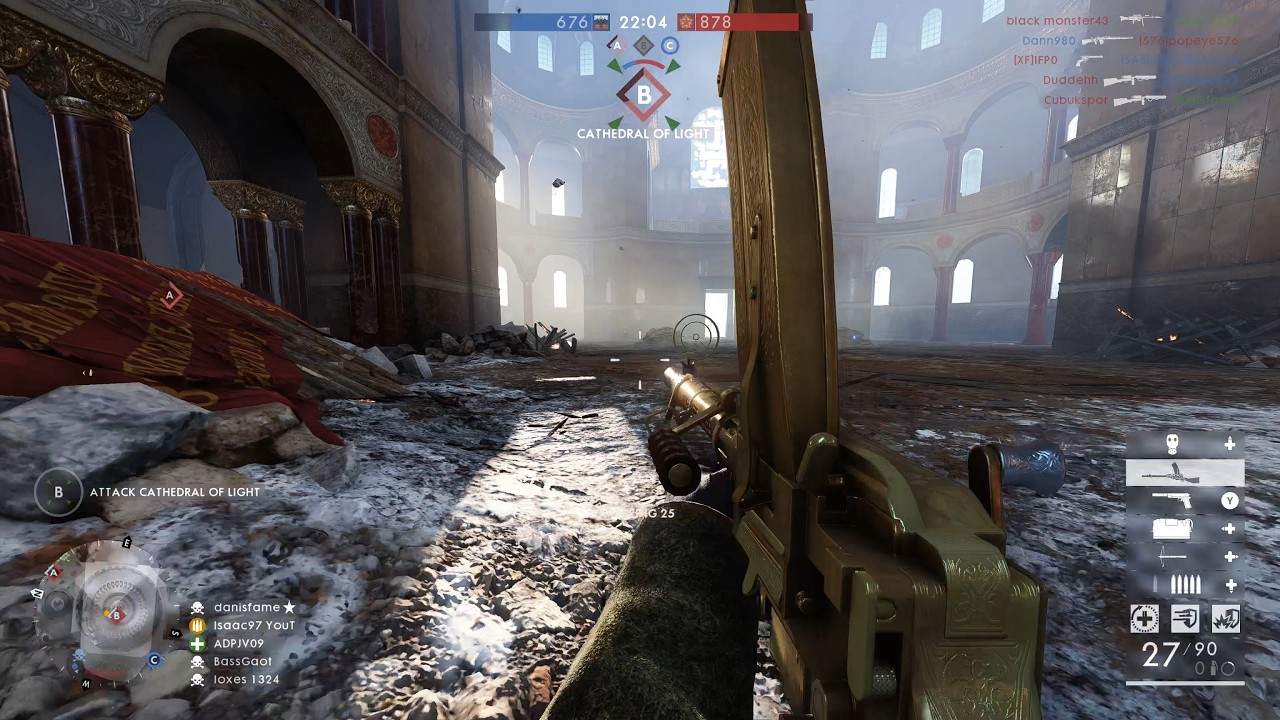 Battlefield 1: Conquest gameplay (No Commentary)