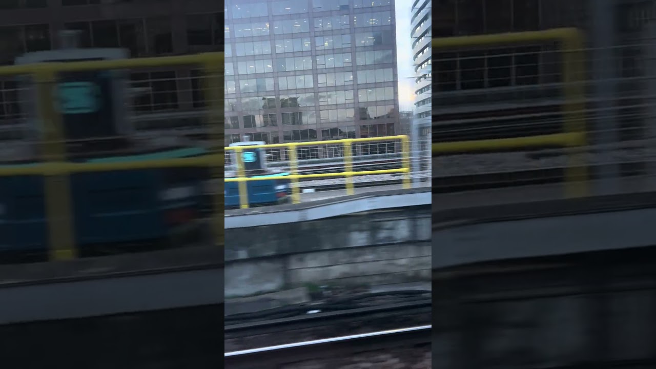 Train journey on a South Western Railway Class 458/4 train from London Waterloo to Vauxhall #trains