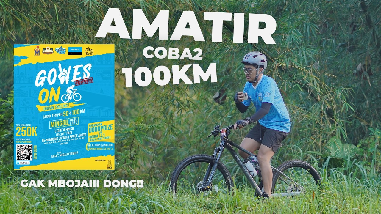 PERDANA IKUTAN EVENT GOWES ON GRAVEL | GOWES ON IKASANMAR MALANG 2025 | GOIN